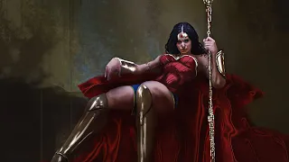 Чудо женщина геймплей игры Wonder Woman 2022 game Nemesis