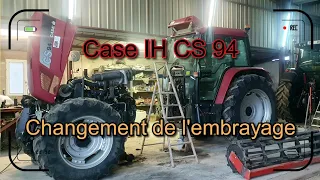 🔧 CASE CS 94 🔩 : Remplacement de l'embrayage ⚙️