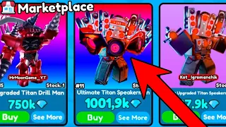 I Found 😲 NEW ULTIMATE TITAN SPEAKERMAN? 😍 - Toilet Tower Defense