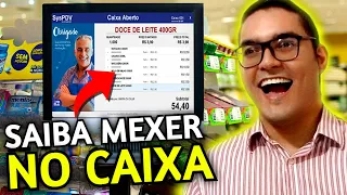 APRENDA a como mexer no CAIXA de SUPERMERCADO de forma SIMPLES em menos de 10 minutos (FÁCIL!)