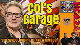 What’s in Col’s garage?   A visit to Geelong Harley Davidson.