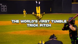 Worlds First Tumble Trick Pitch | Savannah Bananas