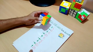 How To Solve "2*2*2 RUBIK'S CUBE" In Hindi With Simple Arrow Mthod at "10 SECOND" [Kapil Bhatt]