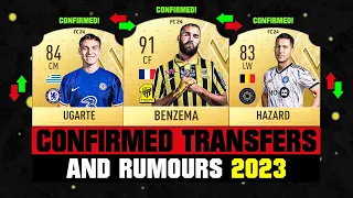 FIFA 23 | NEW CONFIRMED TRANSFERS & RUMOURS! 🤪🔥 ft. Benzema, Ugarte, Hazard... etc