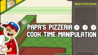 Papa's Pizzeria Cook Time Manipulation Strategy