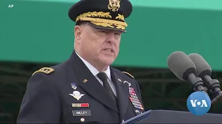 Retiring Top US Military Brass Vows No Loyalty to ‘Wannabe Dictator’ | VOANews