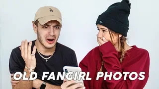 Reacting To My Wife's Old Fangirl Photos...