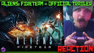 Aliens: Fireteam - Official Announcement Trailer | TRAILER REACTION