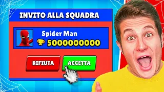 RICEVO L'INVITO DA *SPIDERMAN* SU BRAWL STARS!!