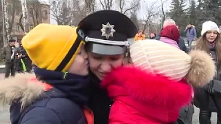 Присяга патрульних поліцейських