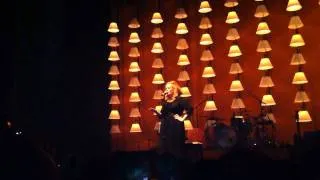 Adele live at Usher Hall Edinburgh 'I can't make you love me'