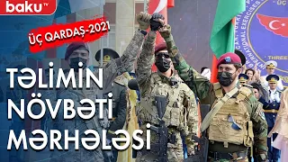 "Üç Qardaş - 2021" təliminin növbəti mərhələsi icra olunub - Baku TV