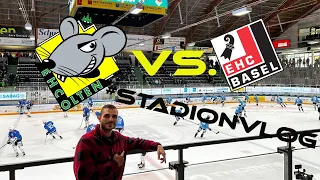 Mein erstes mal Eishockey | #stadionvlog | #ehcOLTEN VS. ehcBASEL