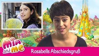 Rosabells Abschiedsgruß an alle Mia and me - Fans - Mia and me