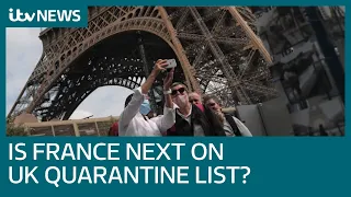 Covid-19: Will France be next on UK's coronavirus quarantine list? | ITV News