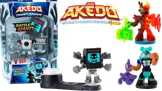 *NEW* The Legends of Akedo Power Storm Versus Pack | Akedo Ultimate Arcade Warriors Battle Giants