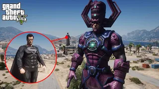 GTA 5 - Superman VS Galactus