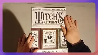 Flosstube Extra 2024 #1 Witch's Kitchen by Maggie Smith Cross Stitch Pattern Book Flip Through