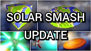 NEW SOLAR SMASH UPDATE - NEW SECRET PLANETS, WEAPONS, MAJOR CHANGES!