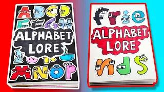 Alphabet Lore game book collection🧭 from present to past