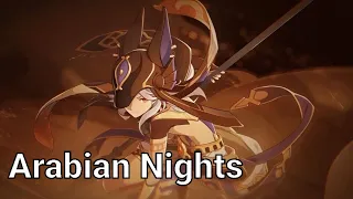 Arabian nights // genshin impact//amv