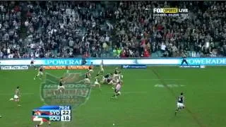 Souths Sydney Rabbits amazing comeback versus the Roosters 2012