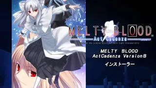 Melty Blood Act Cadenza-Character Select