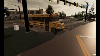 ROBLOX | Combined HS & MS AM | Bus 71 | New Intro & Outro! | 2012 ICCE |   American Bus Company