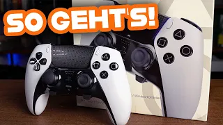 PS5 DualSense EDGE - so stellt ihr alles ein!