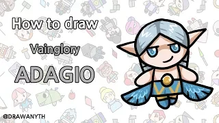 How to draw ADAGIO / vainglory