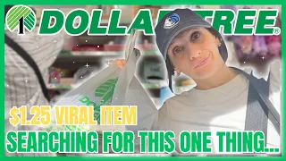 *FAIL OR SUCCESS?* DOLLAR TREE SHOP WITH ME | I went to THREE STORES! DID I FIND IT? $1.25 ITEM HUNT