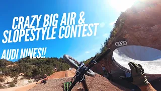 NEW TRICK AT THE AUDI NINES MTB SLOPESTYLE BEST TRICK CONTEST!!! *BANGERS AND CRASHES*