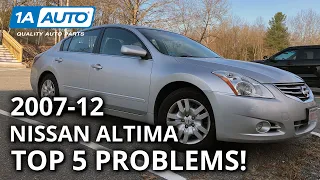 Top 5 Problems Nissan Altima Sedan 4th Generation 2007-12