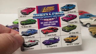 Johnny lightning diecast muscle cars set review