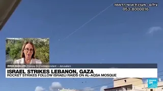 Israel strikes Gaza and Hamas targets in Lebanon • FRANCE 24 English