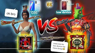 NOTE 4 ME HARADUNG TERE KO 🥵 || LOW & DEVICE PLAYER 😮 ||challenge me M24 #google #bgmiindia #1v1