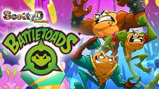 Battletoads 2020, Part 1 / The Toads are Back! Act 1: Stage 1, 2, 3, 4 (Full Game, First Hour Intro)