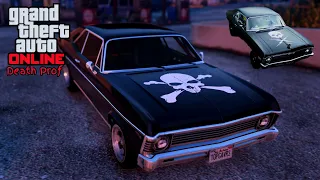 Тюнинг машины Declasse Vamos в Chevrolet Nova Доказательство смерти ( Death Proof ) в GTA ONLINE