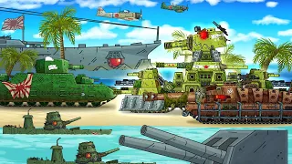 All series KV 44: Sea Adventures - Cartoons about tanks