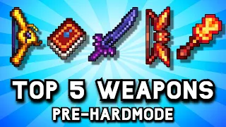 The Best Weapons For Pre-Hardmode Players in Terraria