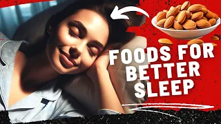 😴 Trouble Sleeping? Eat These 8 Foods Before Bed!
