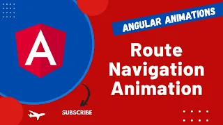 43. Route Navigation animate with Angular Animations in Angular routing Application- Angular16