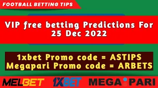 Football Predictions Today 25/12/2022 | Soccer Predictions |Betting Tips #betting​ @Royalbet.