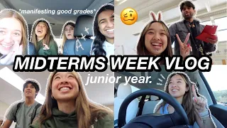 MIDTERMS VLOG (semester 1 finals) junior year!!!