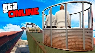 РАЗДАВИЛИ ЯИЧКИ - БЕГИ ИЛИ УМРИ В GTA 5 ONLINE