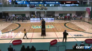 OCAA Men's Volleyball (Day 3) - Fanshawe Falcons vs. Sheridan Bruins