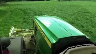 Silage '18 - Riding the John Deere 6150R with Double Mowers.