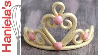 How To Make Princess Tiara from Gumpaste