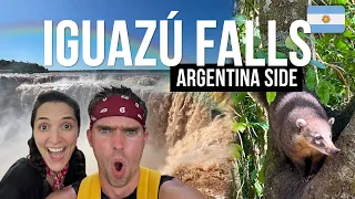 A Day at Iguazu Waterfalls Travel Vlog ( 🇦🇷 ARGENTINA Side)