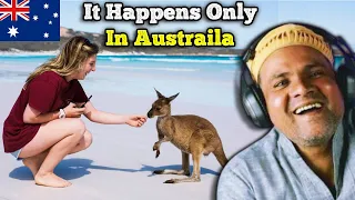 Villagers React To Only In Australia ! Tribal People React To It Happens Only In Australia